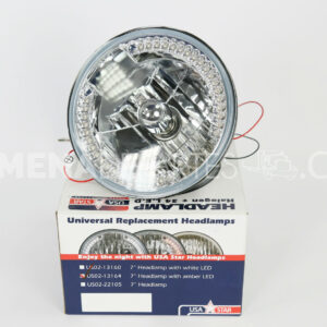 7 HEDLAMP W AMBER LED 8 BULLET PLUG - US0213164