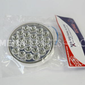 LAMPARA DE STOP REDONDA 24 LEDS BLANCA - MP1007B